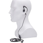 Auricolare per walkie talkie BAOFENG microfono e tasto PTT doppio Jack 2 Pin TBD06057193 E9183