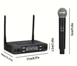 Set 2 microfoni UHF wireless 8053323555216 E9205