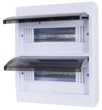 Centralino da parete 24 moduli con porta trasparente 8053323555865 TSM-S 24WAY E9220