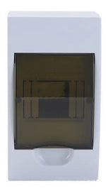Centralino da parete 4 moduli con porta trasparente 8053323555827 TSM-S 4WAY E9230