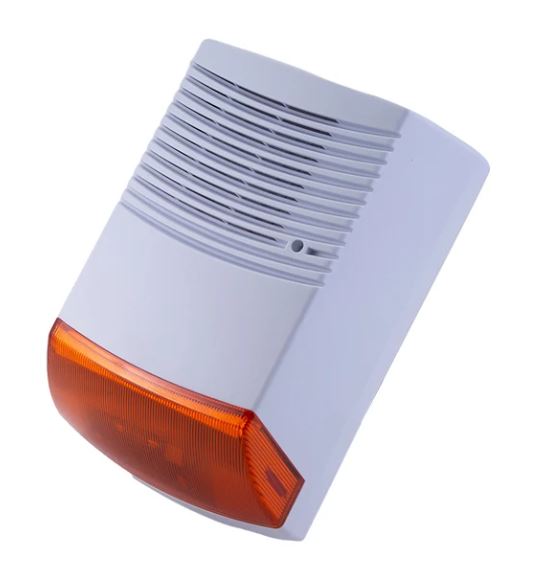 Sirena autoalimentata con lampeggiante 128dB