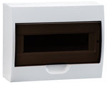 Centralino da parete 12 moduli con porta trasparente 8053323555858 TSM-S 12WAY E9335