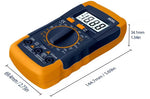 Multimetro digitale portatile A830L con display LCD A830L E9345