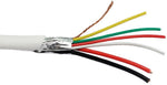 Cavo schermato per allarme antifurto 4x0.22mm² + 2x0.50mm² CCA matassa 100m 8053323556428 E9410