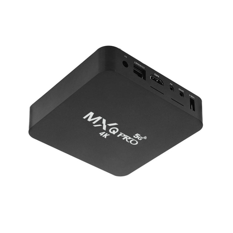 Lettore multimediale MXQ 4K Full HD RK3229 Quad Core KODI Android 9.0 TV Box con telecomando, RAM: 1 GB, ROM: 8 GB, supporto HDMI, WiFi, Miracast, DLNA