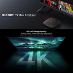 Xiaomi TV Box S di terza generazione, Smart TV Box con lettore multimediale 4K Ultra HD e Google TV, processore quad-core, 2 GB di RAM e 32 GB di memoria interna, versione globale., TV Box S 3rd Gen