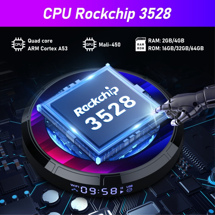 H96 Max TV Box Android 13.0 4GB RAM 32GB ROM