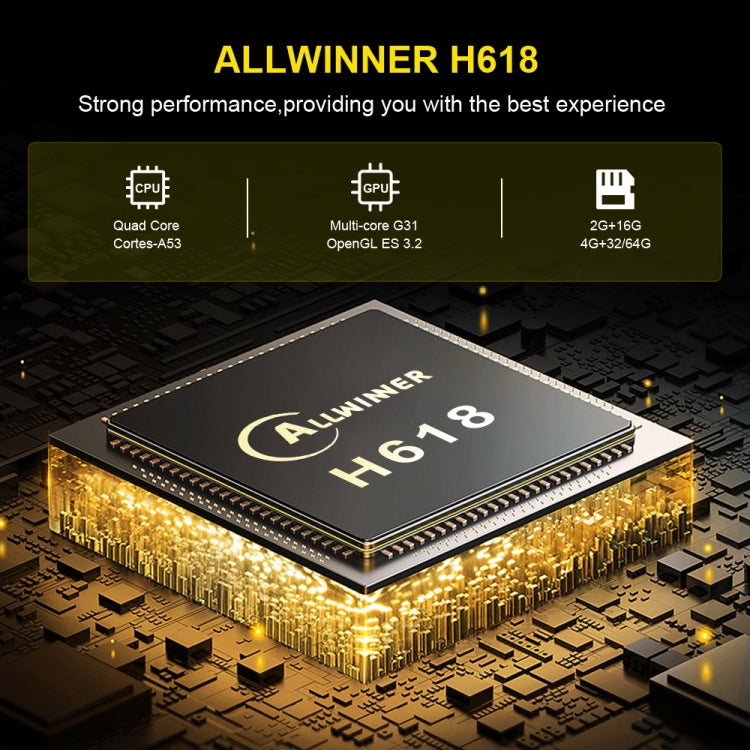 HK1 RBOX-H8S Smart TV Box Android 12 2GB RAM 16GB ROM