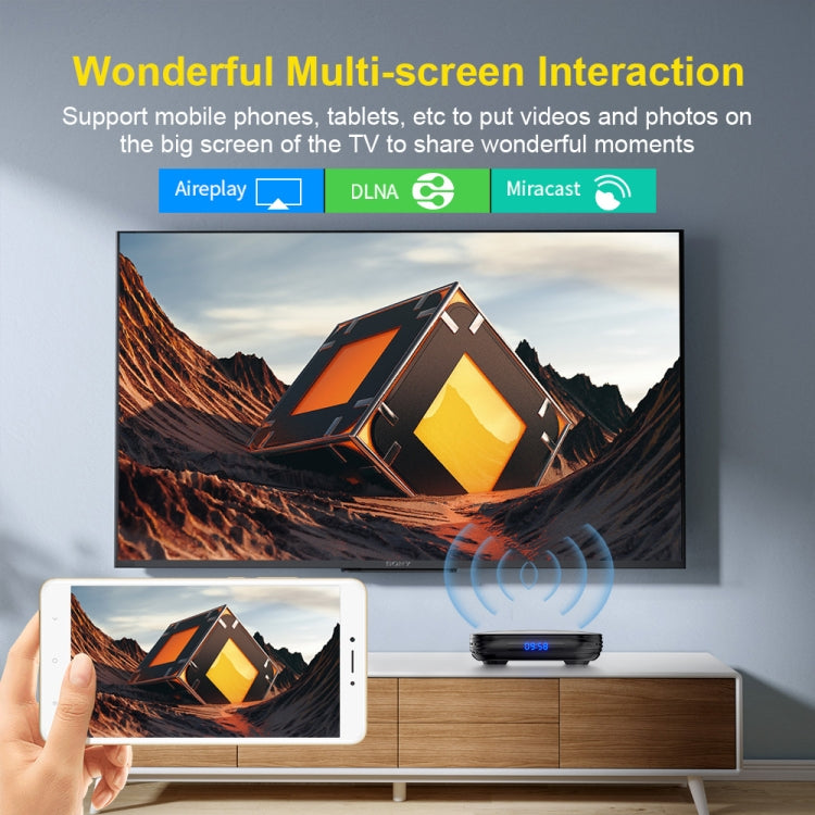 HK1 RBOX-H8S Smart TV Box Android 12 4GB 64GB