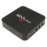 MXQ PROi 1080P 4K HD Smart TV BOX with Remote Control, Android 7.1 S905W Quad Core Cortex-A53 up to 2GHz, RAM: 2GB, ROM: 16GB, WiFi Support, 2GB+16GB, UK Plug