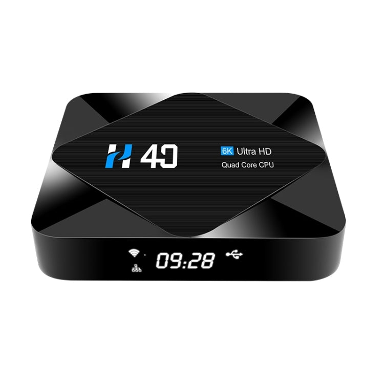 Lettore multimediale H40 4K Ultra HD Smart TV BOX Android 10.0 con telecomando, quad-core, RAM: 4 GB, ROM: 64 GB, 4GB+64GB AU Plug H40, 4GB+64GB UK Plug H40, 4GB+64GB US Plug H40, 4GB+64GB EU Plug H40