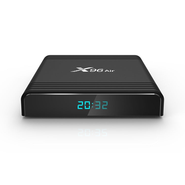 X96 Air 8K Smart TV BOX Lettore multimediale Android 9.0 con telecomando, quad-core Amlogic S905X3, RAM: 2 GB, ROM: 16 GB, WiFi dual band, presa AU, 2GB+16GB