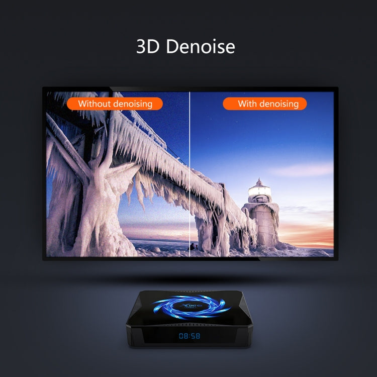 TANIX X96Q Max 4K Smart TV BOX Lettore multimediale Android 10 con telecomando, Quad Core Allwinner H616, RAM: 4 GB, ROM: 64 GB, WiFi 2,4 GHz/5 GHz, presa EU, 4GB+64GB