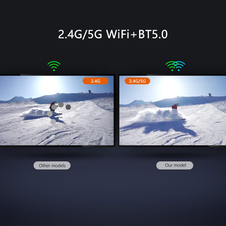 TANIX X96Q Max 4K Smart TV BOX Lettore multimediale Android 10 con telecomando, Quad Core Allwinner H616, RAM: 4 GB, ROM: 64 GB, WiFi 2,4 GHz/5 GHz, presa EU, 4GB+64GB