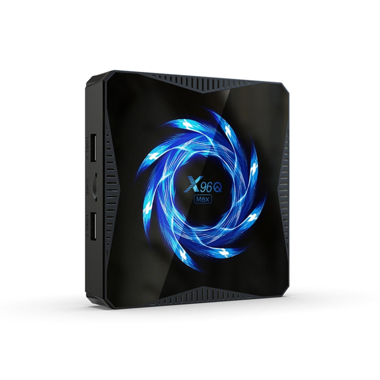 TANIX X96Q Max 4K Smart TV BOX Lettore multimediale Android 10 con telecomando, Quad Core Allwinner H616, RAM: 4 GB, ROM: 64 GB, WiFi 2,4 GHz/5 GHz, presa EU, 4GB+64GB