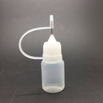 Bottiglia di olio per sigaretta elettronica con foro stenopeico in PET da 10 pezzi. Capacità: 5 ml, 5ml