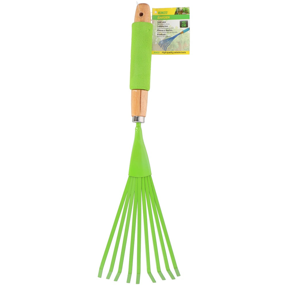 Rastrello per foglie 38x13cm Kinzo Garden 8711252015842 871125201584 ED3402Rastrello per foglie 38x13cm Kinzo Garden 8711252015842 871125201584 ED3402