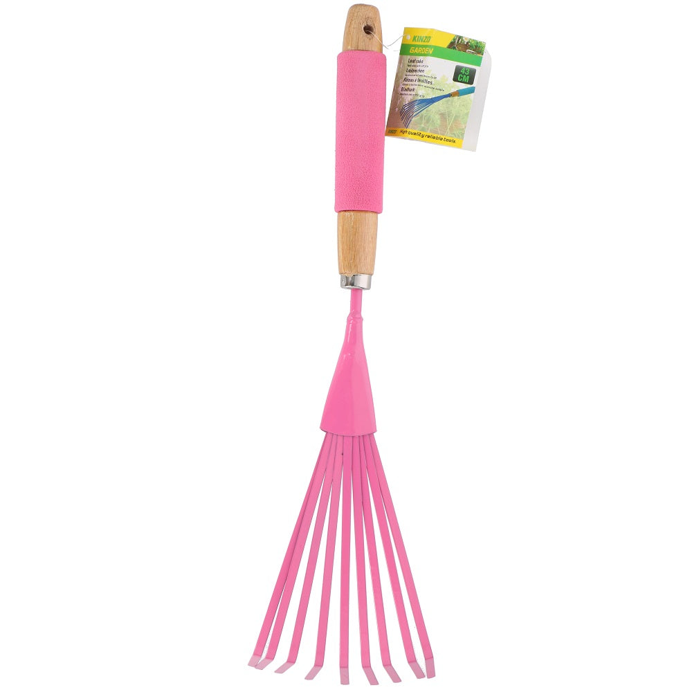 Rastrello per foglie 38x13cm Kinzo Garden 8711252015842 871125201584 ED3402