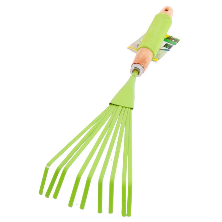 Rastrello per foglie 38x13cm Kinzo Garden 8711252015842 871125201584 ED3402