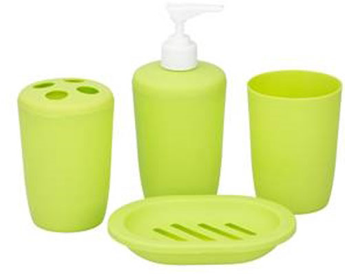 Set da bagno 4 pezzi vari colori  8711252059877 ED5004