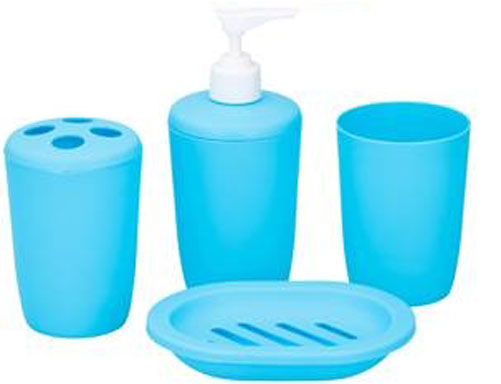 Set da bagno 4 pezzi vari colori  8711252059877 ED5004