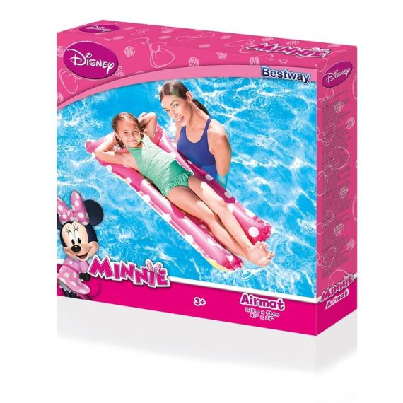 Materasso gonfiabile Disney Minnie 119x61cm Bestway