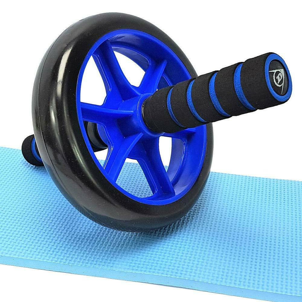 Rullo a ruota singola per allenamento addominali diametro 28cm vari colori Dunlop 8711252175249 871125217524 ED6006