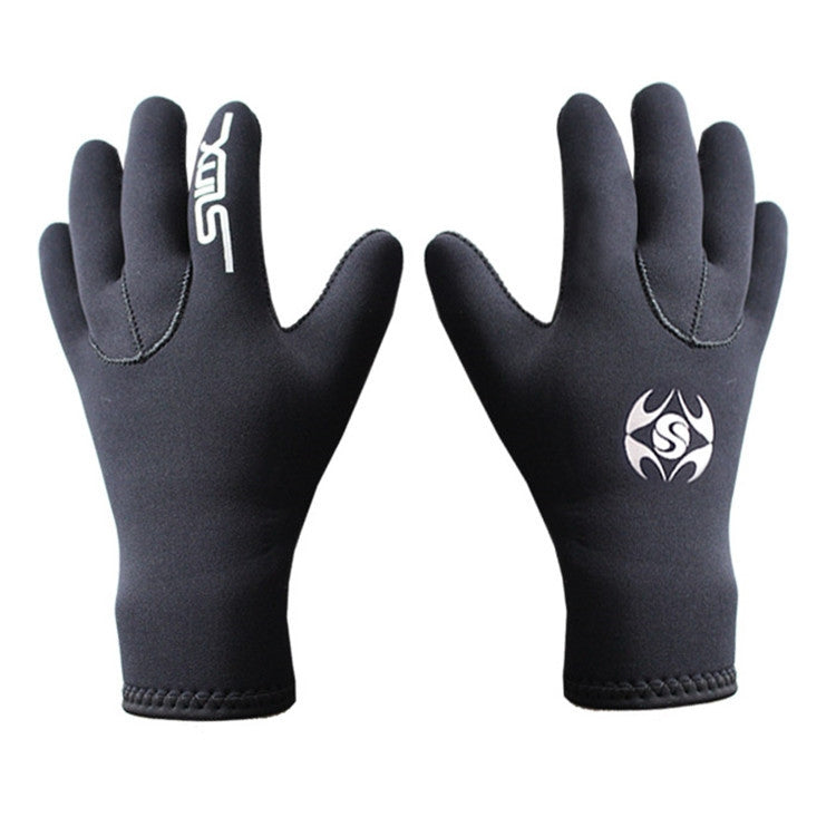 SLINX 1127 Guanti da immersione caldi antiscivolo resistenti all'usura in neoprene da 3 mm, S, M, L, XL