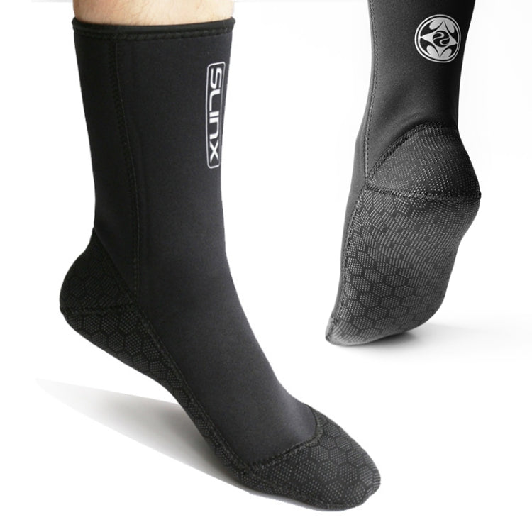 SLINX 1702 Calzini da immersione caldi antiscivolo in neoprene da 3 mm, S, M, L, XL