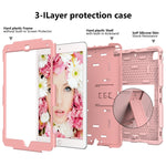 Custodia silicone bicolore per iPad 9.7 e Air 2