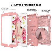 Custodia silicone bicolore per iPad 9.7 e Air 2