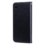 Custodia in pelle flip orizzontale con struttura in cera d'olio stile business per Xiaomi Redmi 7A, con supporto, slot per carte e portafoglio, For Xiaomi Redmi 7A