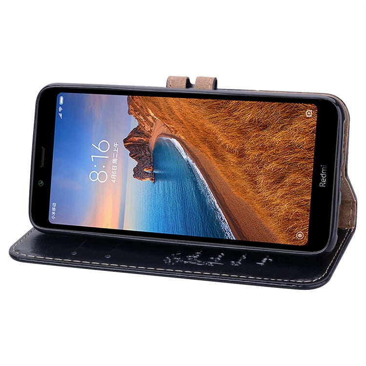 Custodia in pelle flip orizzontale con struttura in cera d'olio stile business per Xiaomi Redmi 7A, con supporto, slot per carte e portafoglio, For Xiaomi Redmi 7A