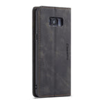 Custodia portafoglio in pelle per Samsung Galaxy S8