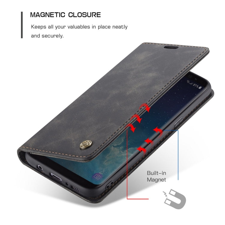 Custodia portafoglio in pelle per Samsung Galaxy S8