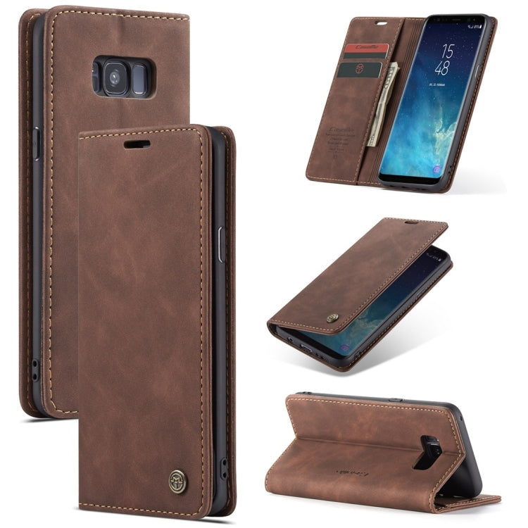 Custodia portafoglio in pelle per Samsung Galaxy S8