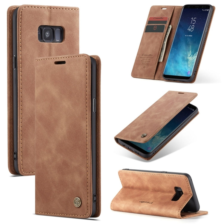Custodia portafoglio in pelle per Samsung Galaxy S8