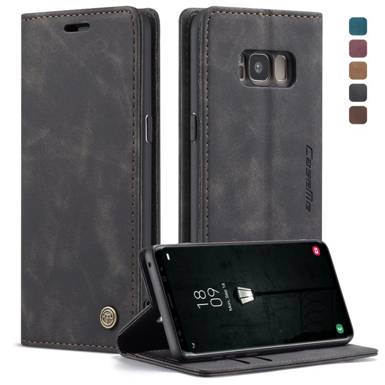 Custodia portafoglio in pelle per Samsung Galaxy S8