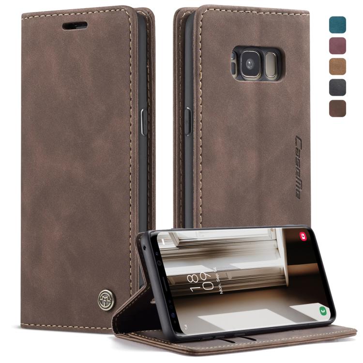 Custodia portafoglio in pelle per Samsung Galaxy S8