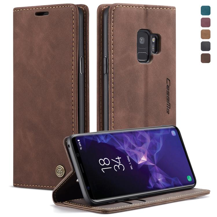 Custodia portafoglio in pelle per Samsung Galaxy S8