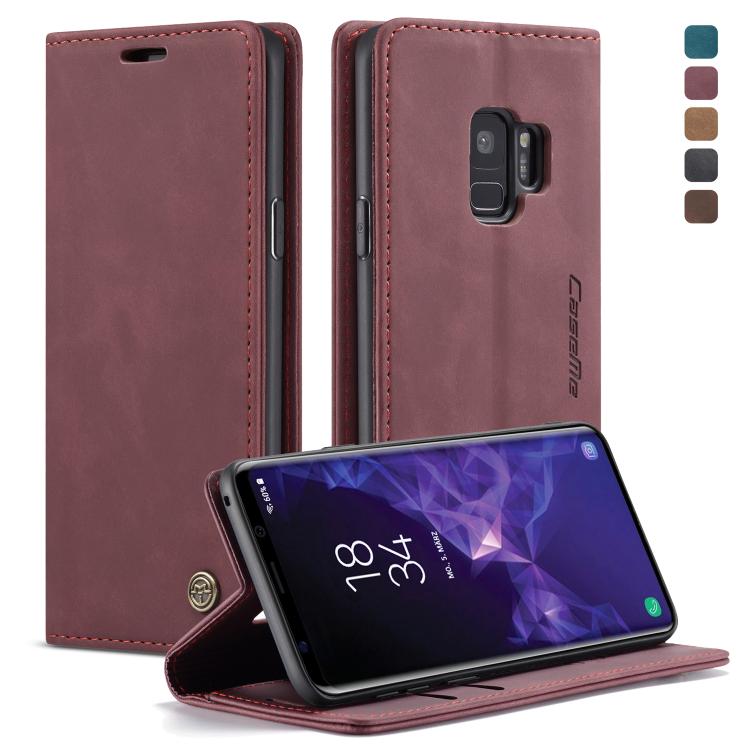 Custodia portafoglio in pelle per Samsung Galaxy S8