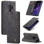 Custodia portafoglio in pelle per Samsung Galaxy S8