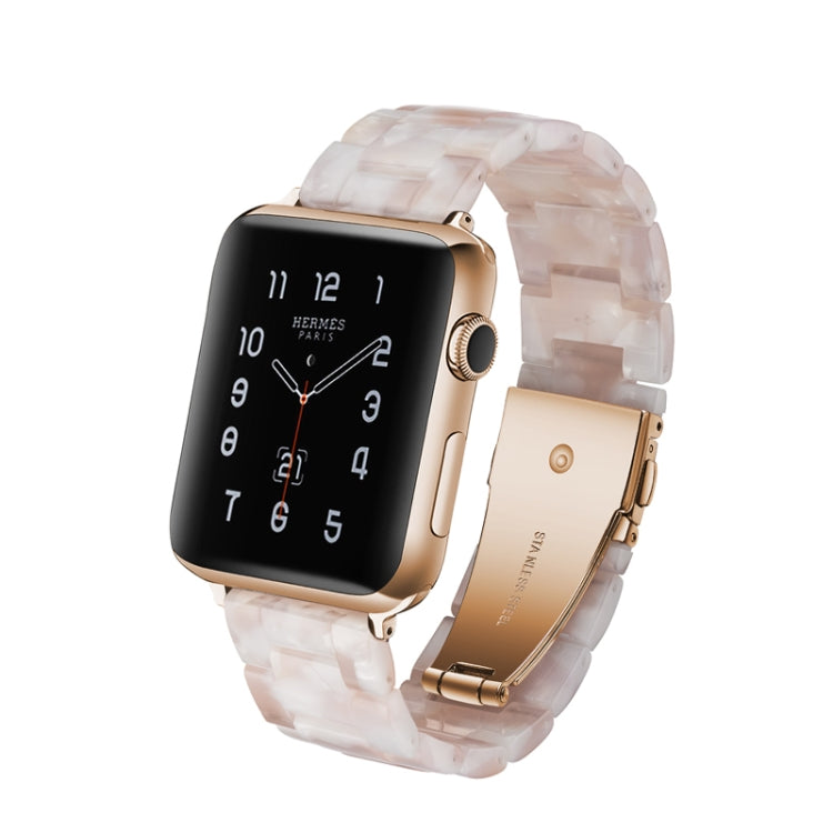 Cinturino per orologio in resina di moda semplice per, For Apple Watch Series 4 44mm & Series 3 & 2 & 1 42mm, For Apple Watch Series 4 40mm & Series 3 & 2 & 1 38mm, For Apple Watch Series 4 44mm & Series 3 & 2 & 1 42mm & Series 3 & 2 & 1 42mm