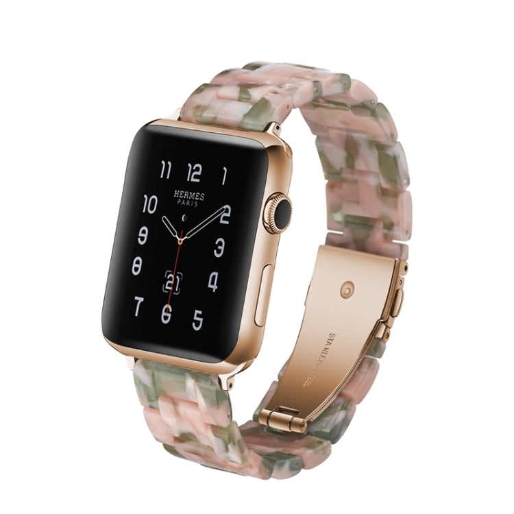 Cinturino per orologio in resina di moda semplice per, For Apple Watch Series 4 44mm & Series 3 & 2 & 1 42mm, For Apple Watch Series 4 40mm & Series 3 & 2 & 1 38mm, For Apple Watch Series 4 44mm & Series 3 & 2 & 1 42mm & Series 3 & 2 & 1 42mm