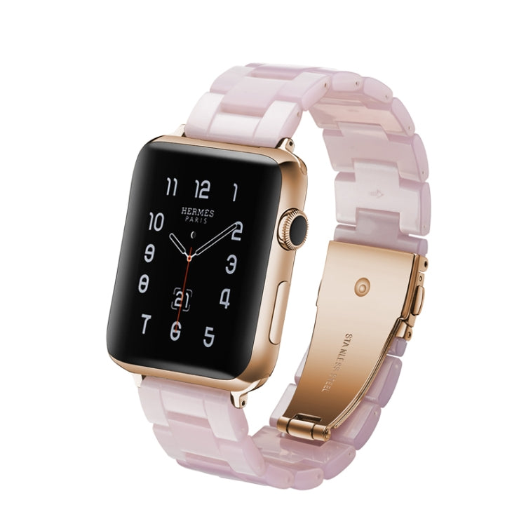 Cinturino per orologio in resina di moda semplice per, For Apple Watch Series 4 44mm & Series 3 & 2 & 1 42mm, For Apple Watch Series 4 40mm & Series 3 & 2 & 1 38mm, For Apple Watch Series 4 44mm & Series 3 & 2 & 1 42mm & Series 3 & 2 & 1 42mm