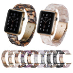 Cinturino per orologio in resina di moda semplice per, For Apple Watch Series 4 44mm & Series 3 & 2 & 1 42mm, For Apple Watch Series 4 40mm & Series 3 & 2 & 1 38mm, For Apple Watch Series 4 44mm & Series 3 & 2 & 1 42mm & Series 3 & 2 & 1 42mm