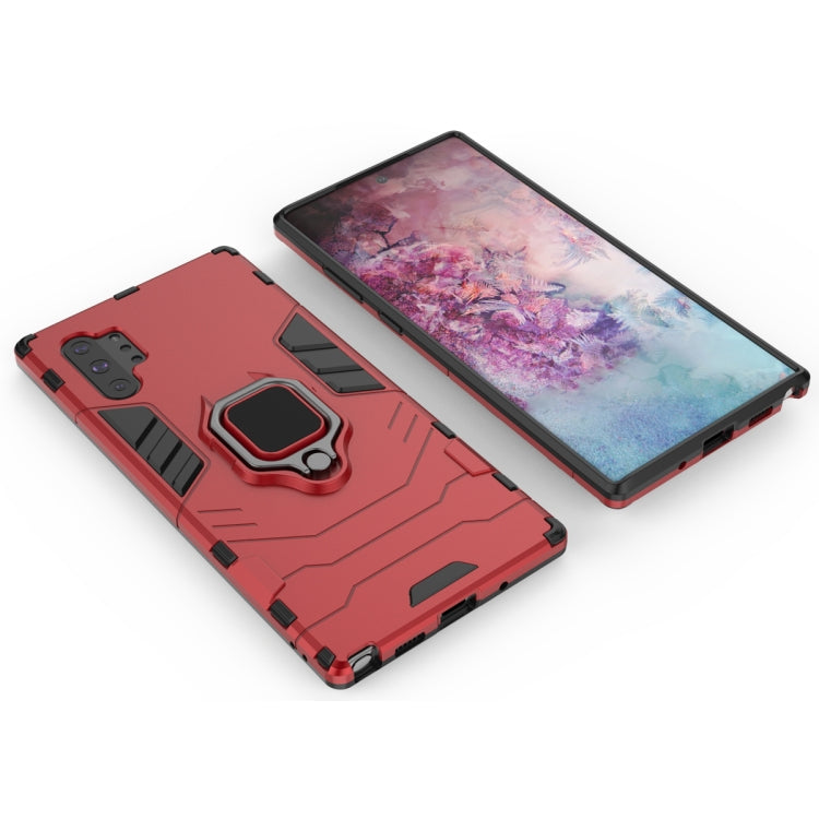 Custodia antiurto TPU e PC con anello magnetico per Galaxy Note10