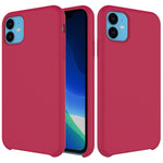 Custodia antiurto in silicone per iPhone 11