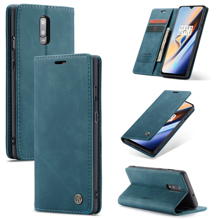 Custodia portafoglio in pelle con slot carte per OnePlus 7