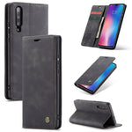 Custodia portafoglio in pelle con slot carte per OnePlus 7